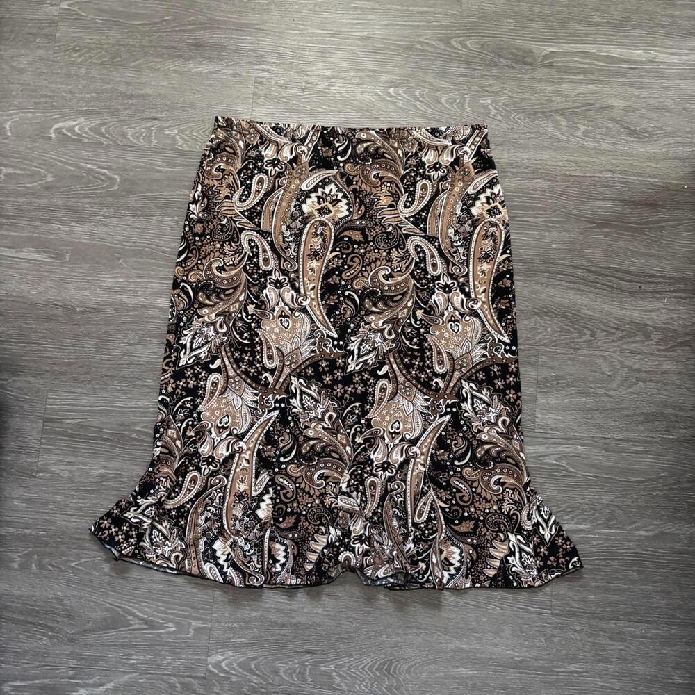 Early 2000s whimsigoth boho brown skirt